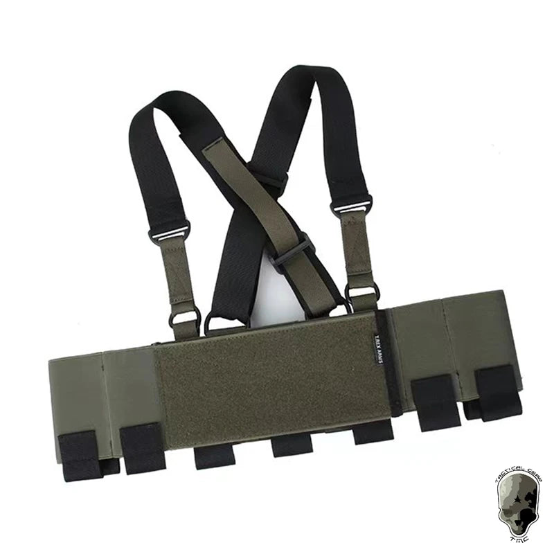TMC Tactical RD Chest Rig Lightweight w/ 5.56 Mag Pouch Airsoft Ready Rig