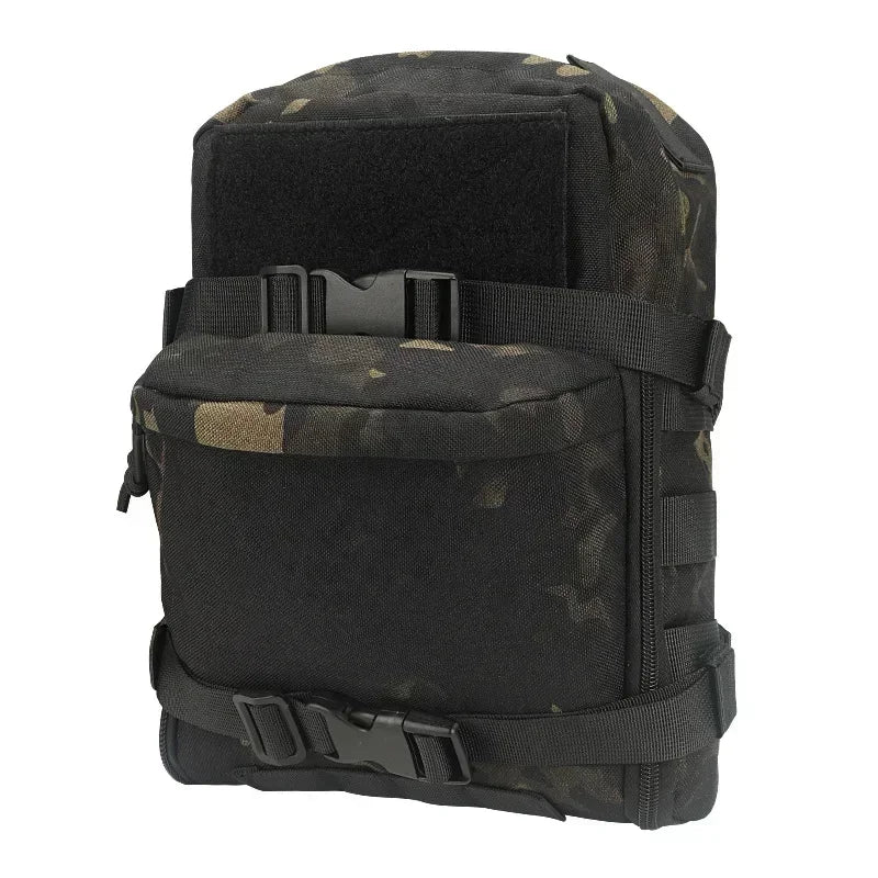 Outdoor Tactical Vest Backpack 1000D Nylon Waterproof Hiking Backpack MOLLE Accessory Sports Backpack Bags for Camping Hunting