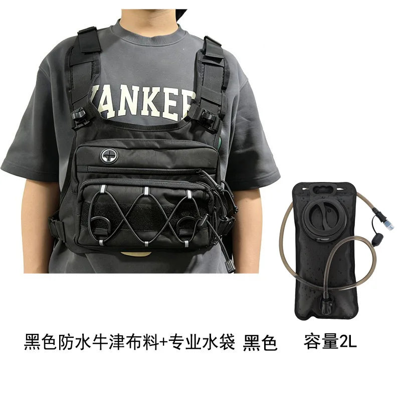 New Tactical Chest Bag Multi-functional Off-road Motorcycle Travel Portable Hiking Riding Backpack Core Pack