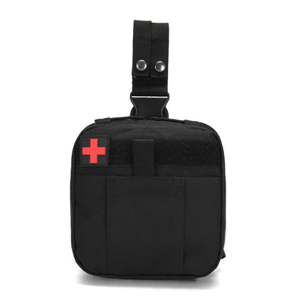 Drop Leg Pouch Medical Kit Bag First Aid Kits Molle Thigh Pack for Workplace Outdoors Camping Hiking EDC Tool Bag