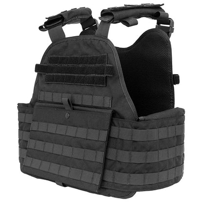 Men Tactical Vest Plate Carrier Yakeda 1000D Molle Chest Rig Waterproof Wear-Resistant Easy Operate Molle Tactical Accessory