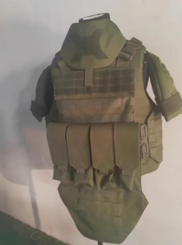 Laser Cutting Full Protective Tactical Vest MOLLE System Quick Removal Of Heavy Waistcoat Outdoor Combat Training Hunting War