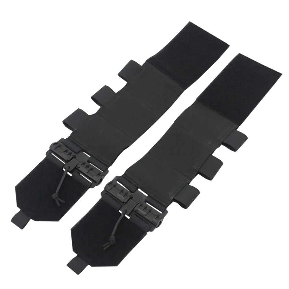 Tactical Removal Buckle Set FCSK Universal Molle System Vest Quick Release Set Elastic Cummerbund Waist Cover Vest Gear