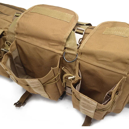 93CM/108CM/118CM/142CM Outdoor Hunting Gun Set Backpack Double Rifle Holster Equipment Camouflage Bag Large Capacity Backpack