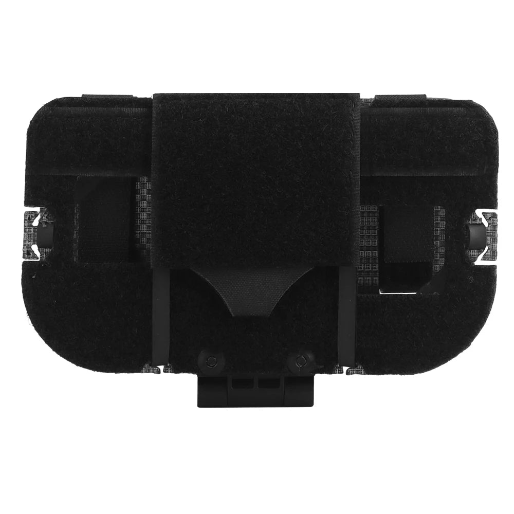 Tactical Navigation Board Molle Foldable Admin Pouch Mobile Phone Holder Chest Rig Gear for Plate Carrier Airsoft Hunting Vest