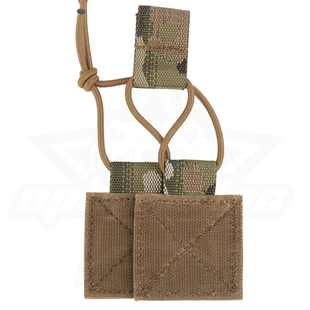 PHIDIAN Radio Fastener Chest Gear Hook and Loop Radio Hold Elastic Fastener Buckle Vest Accessory Elastic Strap
