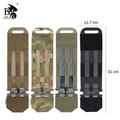 Magnetic Quick-Release Buckle Set  Molle 3-Band Design, Compatible with Tactical Vests for Hunting