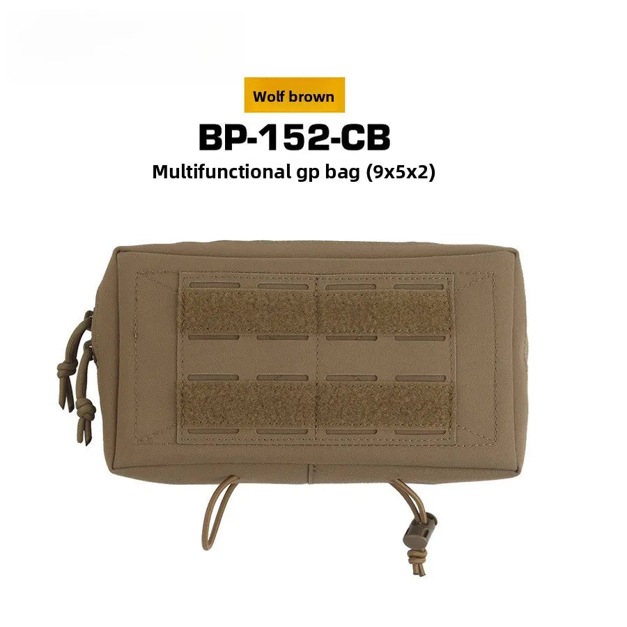 MOLLE Attach Tactical Waist Belt Accessory Pouch DIY Expansion Storage Bag for Tactical Vest