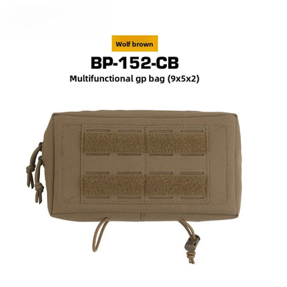 MOLLE Attach Tactical Waist Belt Accessory Pouch DIY Expansion Storage Bag for Tactical Vest