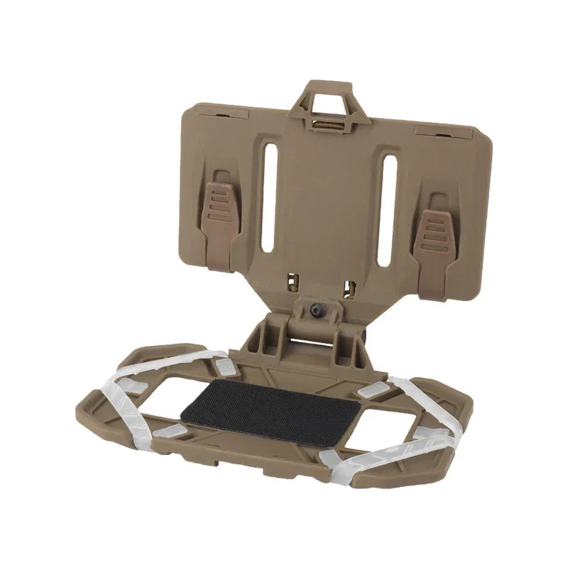 Outdoor Tactical MOLLE Folding Navigation Board Airsoft Map Case Admin Panel Mobile Phone Holder Hunting Vest Accessories