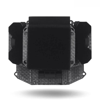 Tactical Concealed Phone Holder with Removable Hook & Loop Panel, Height adjustable Foldable Navigation Board Airsoft