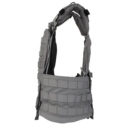 Wosport CPC Tactical Vest with 3 Magazine Pouch Utility Side Pockets PTT Holder Rear Zipper Expansion Design for Airsoft Hobby