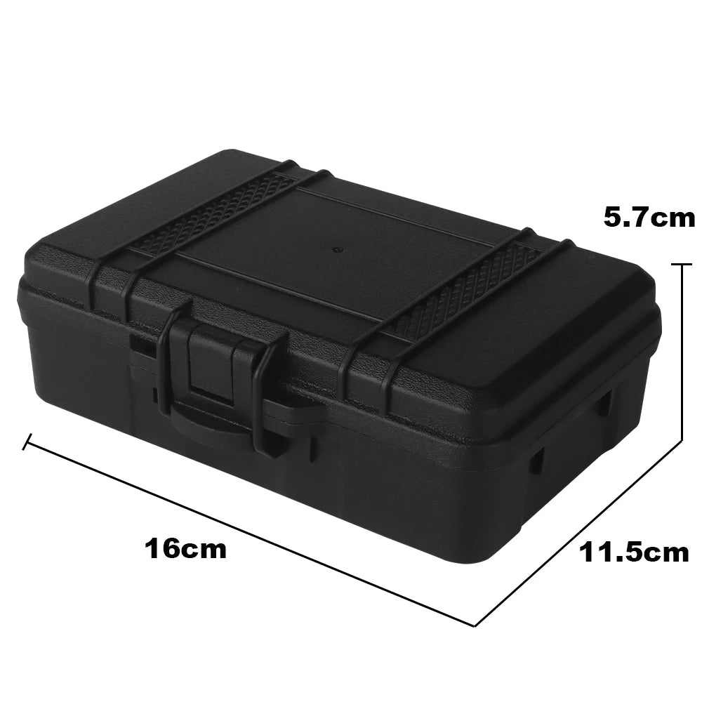 Tactical Camo Storage Box Valuable Item Hard Safety Case Multi Functional Tool Protection Boxs With Pre-cut Sponge Can Lockable