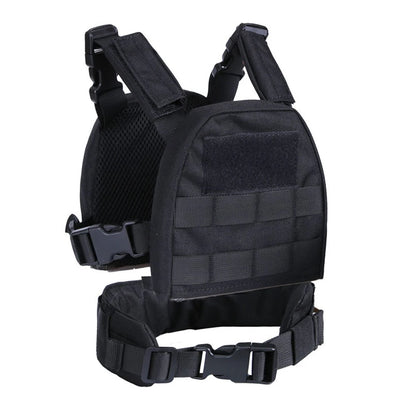 Tactical Kids Vest Waistband Set MOLLE Quick Release Hunting Airsoft CS Wargame Plate Carrier Children Vest Protective Gear