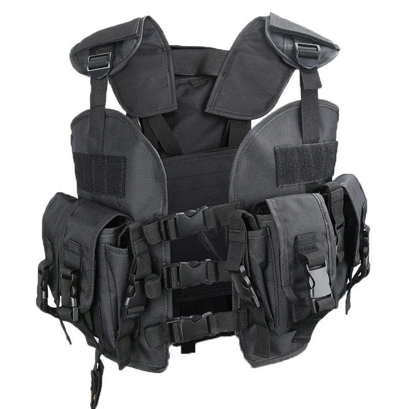 Outdoor Tactical Molle Vest Outdoor Men's Hunting Vest Military Equipment Colorful Bullet Multifunctional Armor