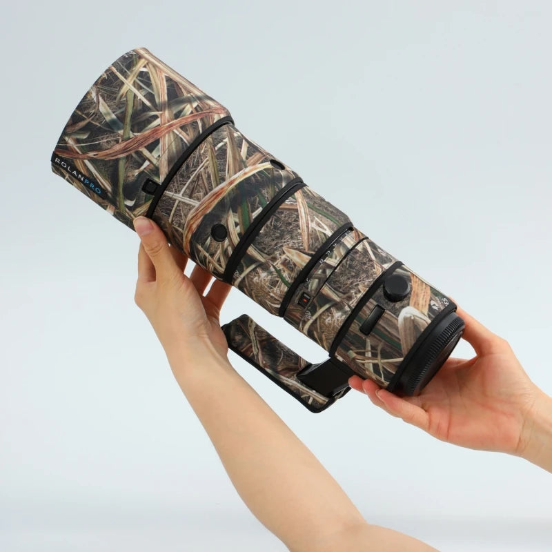 ROLANPRO Waterproof Lens Coat For FUJI FUJIRON GF 500mm F5.6R LM OIS WR Lens Protective Case GF500 Guns Sleeve Camouflage Cover