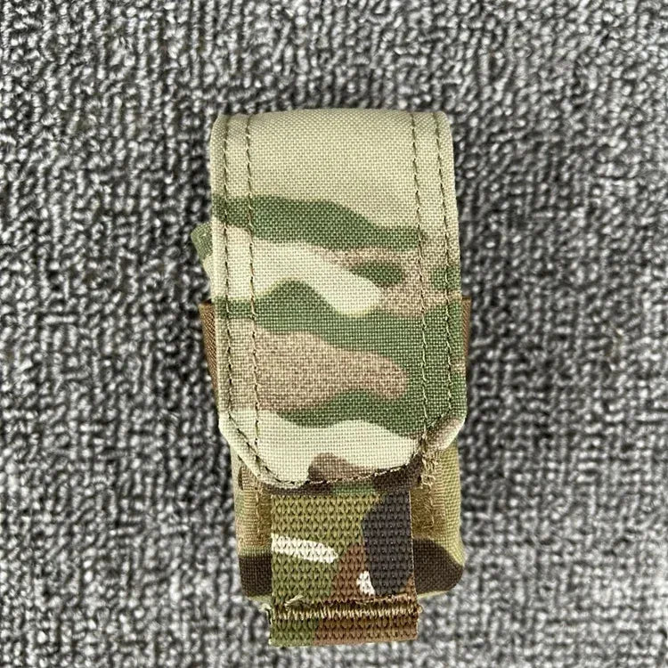 Tactical 40mm Magazine Pouch Airsoft Multicam Single Mag Pouch Gear Carrier Ammo Bag