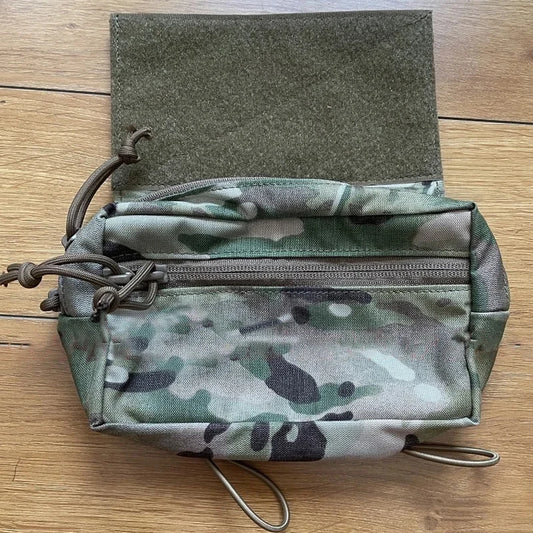 Tactical Vest Dangler Drop Pouch Abdominal Dump Drop MK3 MK4 Storage Device