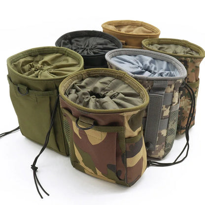 &Tactical Dump Drop Pouch Magazine Pouch Molle Hunting Airsoft Gun Accessories  Pouch Protable Molle Recovery Ammo Bag