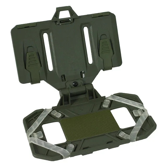 Outdoor Tactical MOLLE Folding Navigation Board Airsoft Map Case Admin Panel Mobile Phone Holder Hunting Vest Accessories