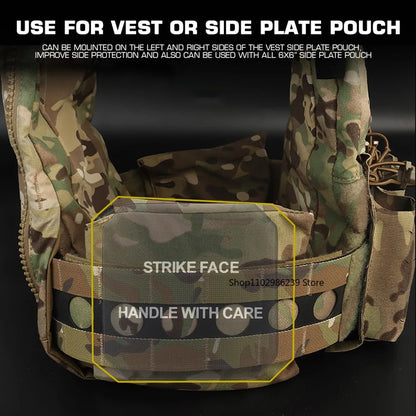 2PCS Tactical Vest Insert Pads – EVA Shock-Absorbing Panels for JPC CPC Plate Carriers for Airsoft, Paintball and Training Vests
