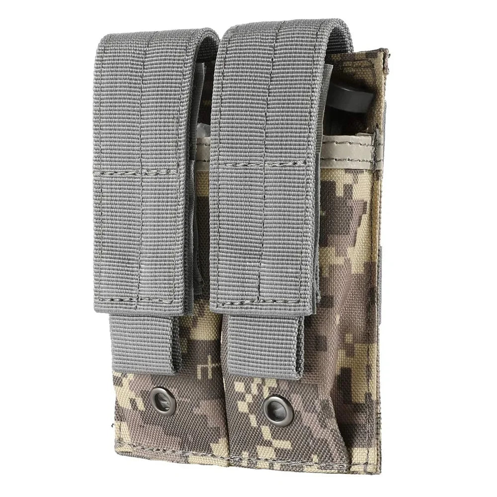 9Mm Morley Magazine, Double Pistol Mag Case, Tactical Vest Bag, Outdoor Hunting Flashlight Holder, Multi-tool Fanny Pack