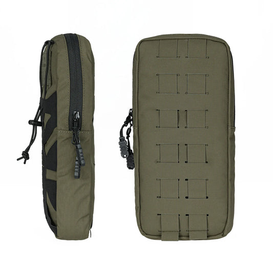 TOPTACPRO Tactical Hydration Pouch W/ Inner Bladder Water Bag Laser Cut MOLLE Hydration Pouch 8504
