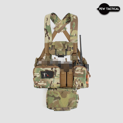 Pew Tactical D3CRH Tactical Chest Rig Bag Field Training Vest CR04