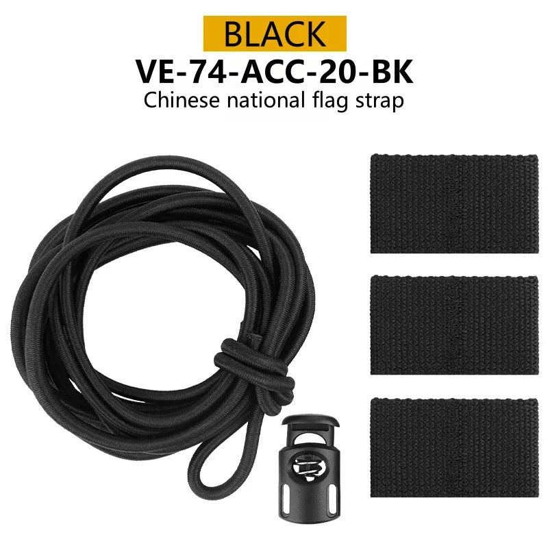 Ophidian Tac Tactical Bungee Elastic Fasten , MOLLE Vest Tool Organizer Cord Attachment Kits for Outdoor Camping Hunting EDC