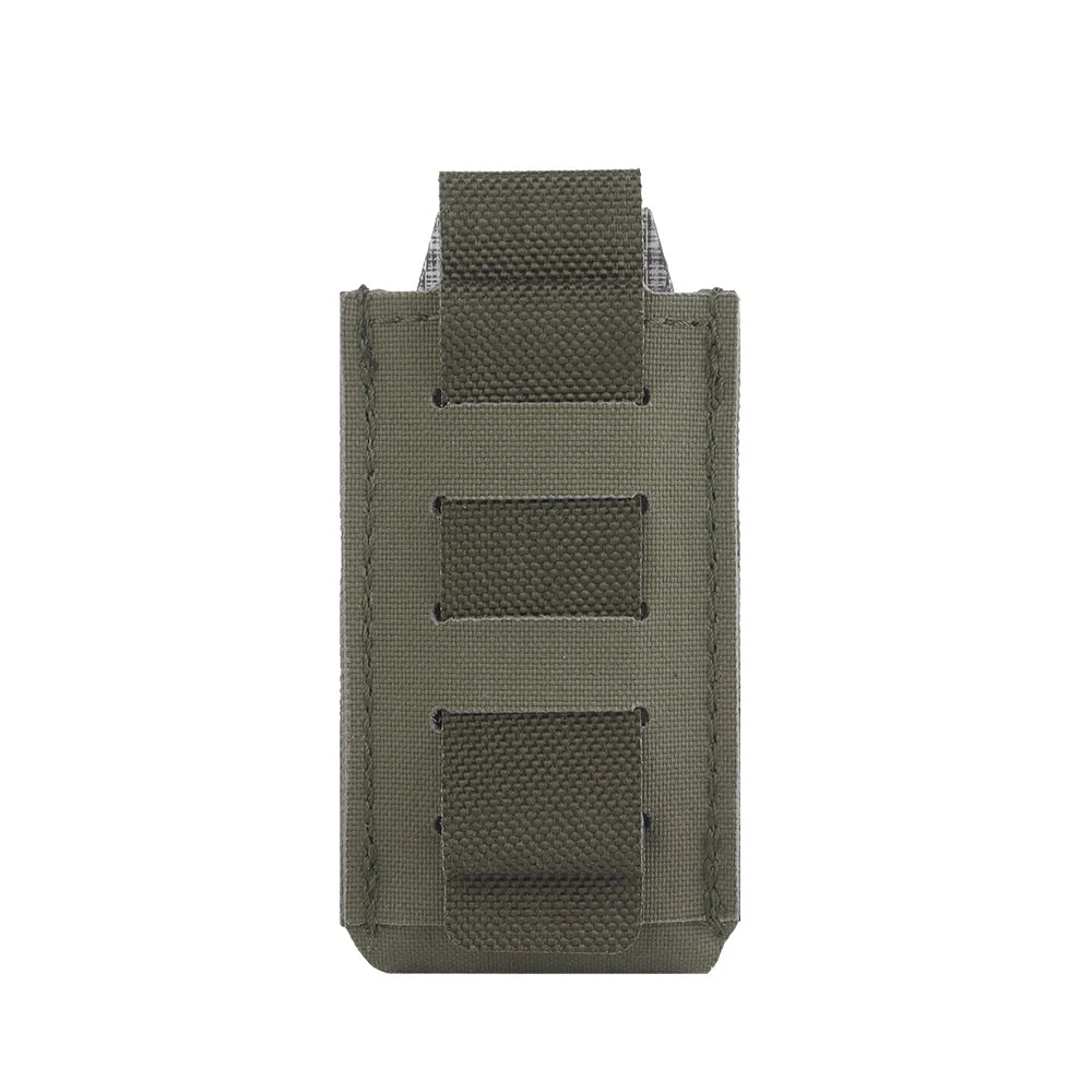 OPHIDIANTAC Multi-function 9mm Single Mag Pouch With Replace Pouch Cover for Plate Carrier and Belt Hunting Accessories