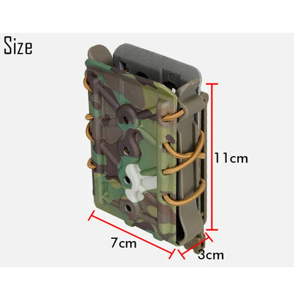 Tactical 5.56/7.62 magazine bag Molle Mag Holder bag for M4 M16 AR15 AK rifle shooting hunting accessories Mag Case