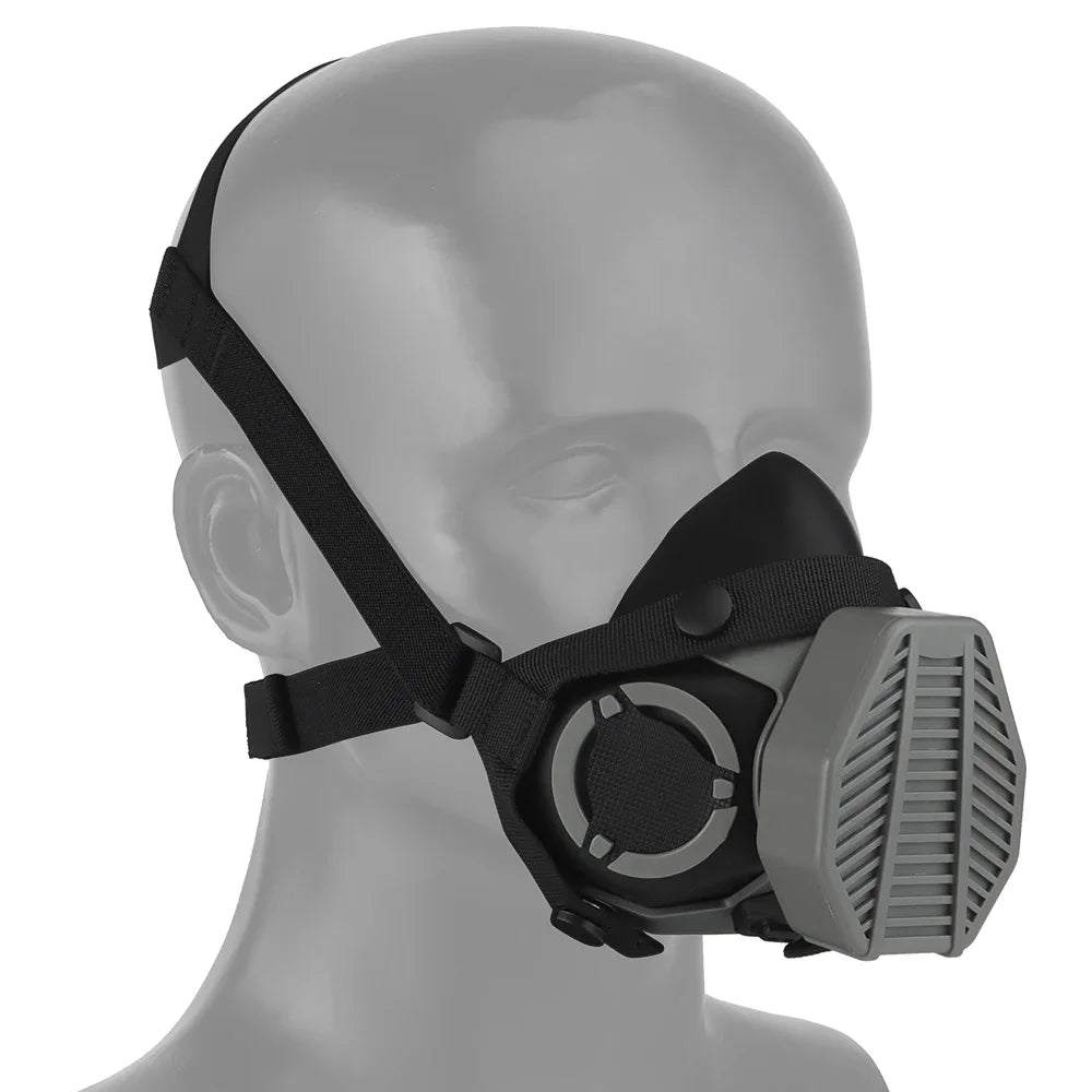 Tactical Respirator SOTR Special Operations Half-mask Strainer Mesh Anti Dust Protective Mask Hunting Airsoft Accessories