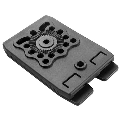 Gun&Flower MOLLE Adapter, Polymer Modular Attachment for Gun Holsters/Magazine Pouches. Fits Molle Belt/Molle Vest