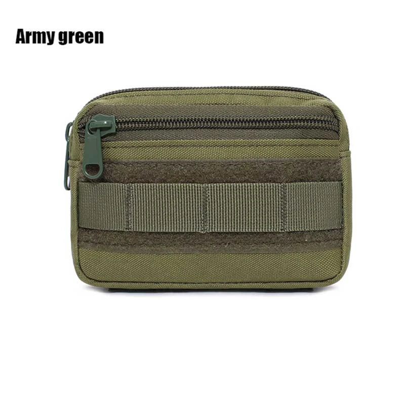 Double Layer  EDC Pack Men Tactical Molle Waist Belt Nylon Hip Pouch Fanny Pack Camping Hunting Accessories Utility Bag