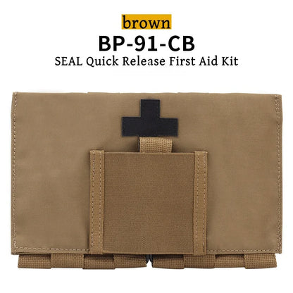 SEAL Outdoor  Quick Release Outdoor First Aid Kit MOLLE Waist Quick Release First Aid Kit