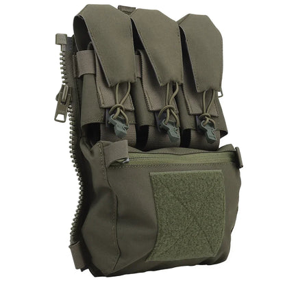 V5 FCPC Tactical Vest Backplate Supplement Sub-package Airsoft Triple Magazine Bags Hunting Vest Plate Carrier Accessories