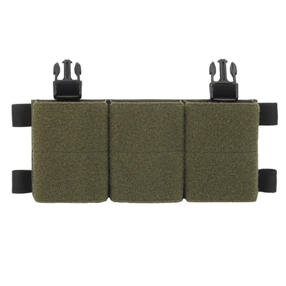 Tactical Triple 556/762 Magazine Pouch Dual Placard SR AR SCAR G3 AK M4 Mag Bag LV119 HSP Vest Plate Carrier Airsoft Accessories