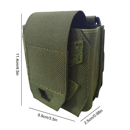 Grenade Pouch Small Hunting Accessories Single Flashbang Pouch Compact Stretch Bag for Outdoor Activities