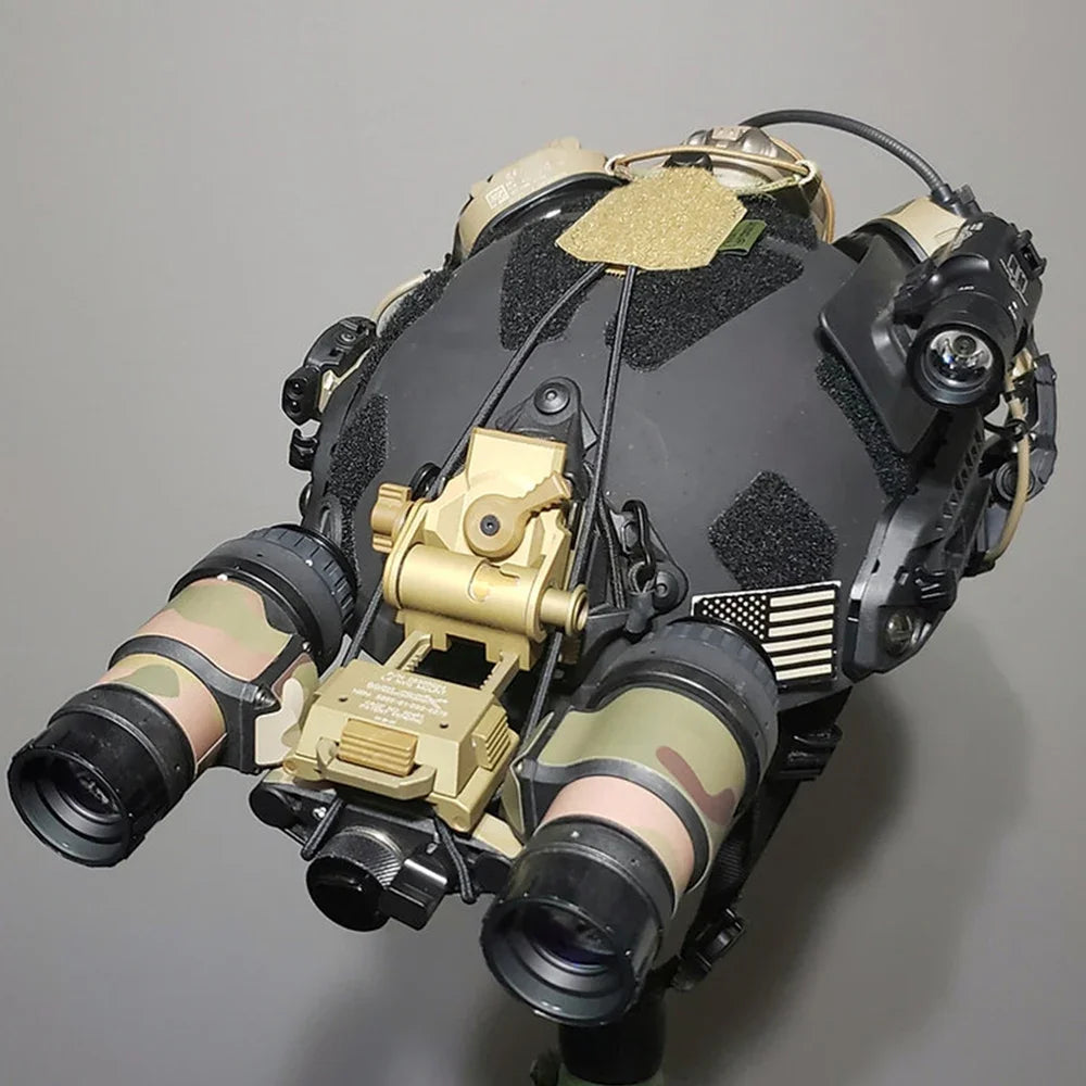 KC Style NVG Reinforcement Kit Tactical Helmet Dump Truck Reinforcement Rope Night Vision Device Fixed Strap