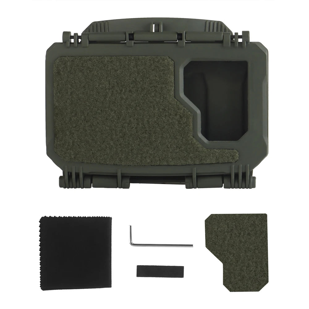 Tactical Navigation Board Storage Box V2 PLUS MOLLE Phone Holder Hunting Plate Carrier Equipment Airsoft New Style Training Gear