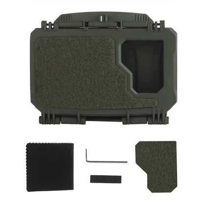 Tactical Navigation Board Storage Box V2 PLUS MOLLE Phone Holder Hunting Plate Carrier Equipment Airsoft New Style Training Gear