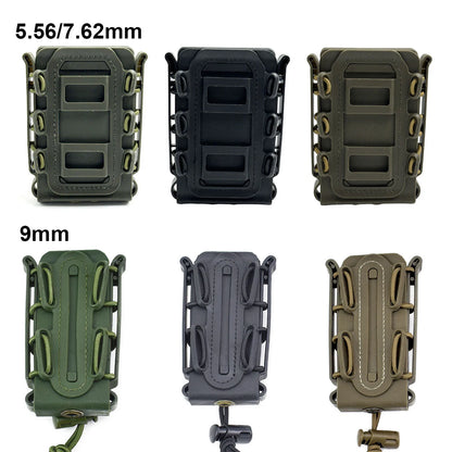NEW Tactical 5.56mm & 7.62mm Magazine Pouch 9mm Pistol Molle Mag Pouch Soft Shell Mag Pouch