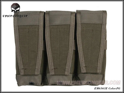 Emersongear Flap Triple Magazine Pouch Mag Storage Purposed Bag Molle System