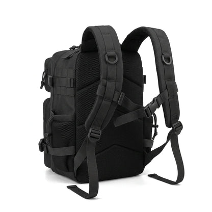 26L Tactical Hunting Backpack for Men with Dual Cup Holders, MOLLE Outdoor Hiking Rucksack for Deer Bow Archery Elk Duck Waterfowl Hunting, Camping Travel Gear Storage Bag