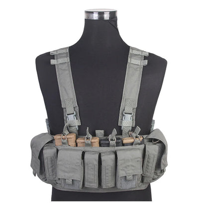 Emersongear For MF Style Tactical Chest Rig 556 762 UW Gen IV Hunting Vest Harness Split Front Carrier Camping Hiking EM7329