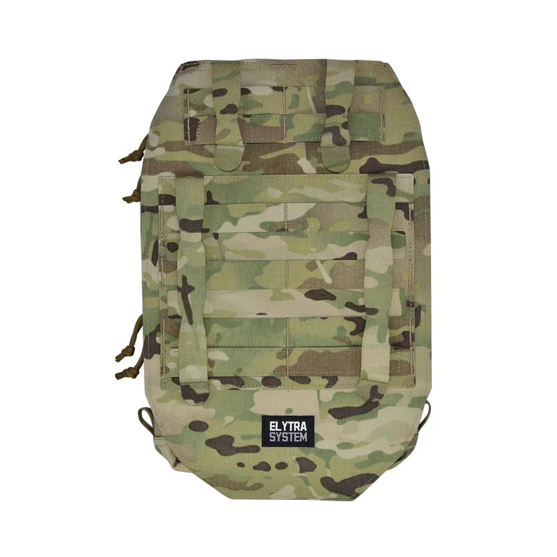 Tactical Vest Backboard Bag for Plate Carrier Quick Release Molle Detachable General Purpose Pouch Airsoft Huting Accessory