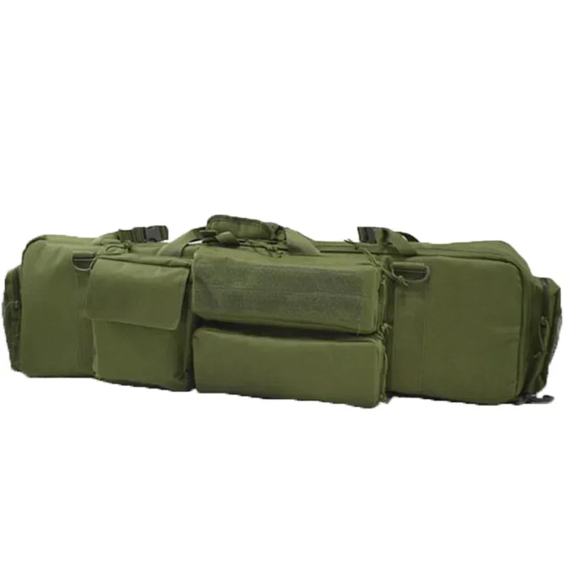Tactical Gun Backpack Double Rifle Bags Dual Carbine Carrying Case for SAW M249 M4A1 M16 AR15 Heavy Duty Gun Bag Drop shipping