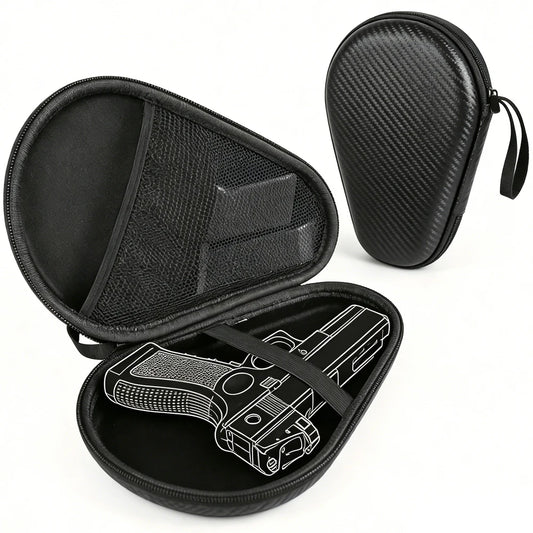 Concealed Carry Pistol Gun Bag Handgun Case Waterproof Gun Storage Bag Pistol Protection Case Gun Holster Handbag Mag Pouch