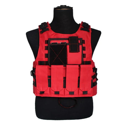 Tactical Vest Fluorescence Molle Vests Equipment Outdoor Clothing CS Sports Hunting Camouflage Vest Tactics Waistcoat Wholesale