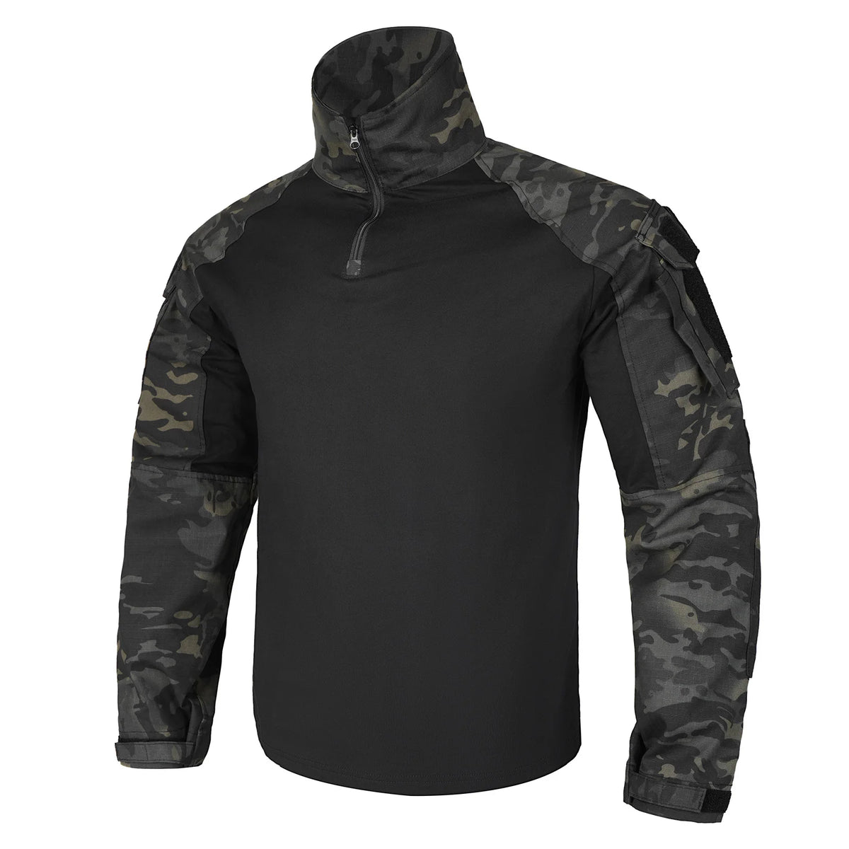 KRYDEX Combat G3 Shirt Tactical Hunting Outdoor Clothes Shirt with Elbow Pads Tiger Stripes Camo Ranger Green Gen3 Shirt